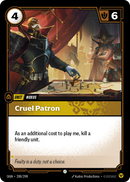 front of card Cruel Patron [Origins]