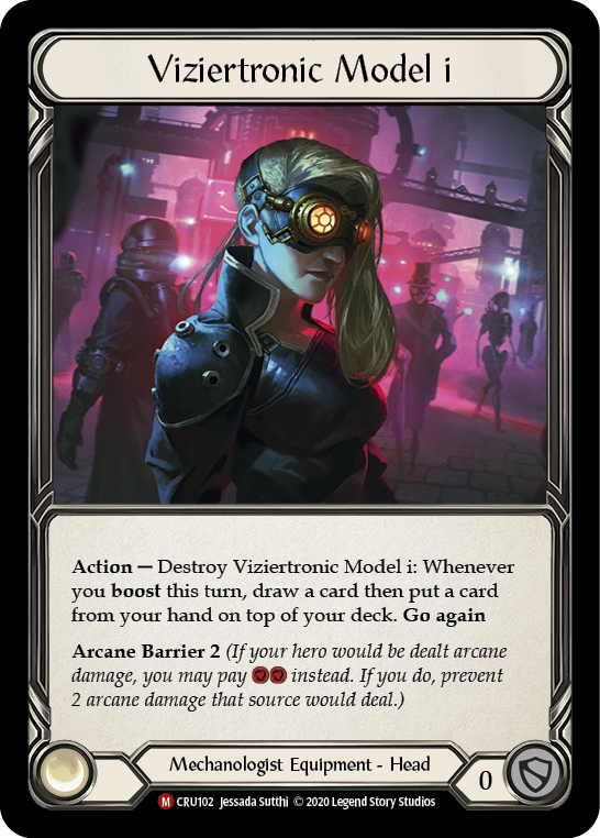 Viziertronic Model i [CRU102] (Crucible of War) 1st Edition Normal