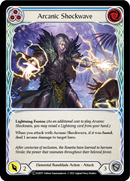 Arcanic Shockwave (Blue) [U-ELE075] (Tales of Aria Unlimited) Unlimited Normal