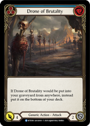 Drone of Brutality (Blue) [U-WTR166] (Welcome to Rathe Unlimited) Unlimited Rainbow Foil