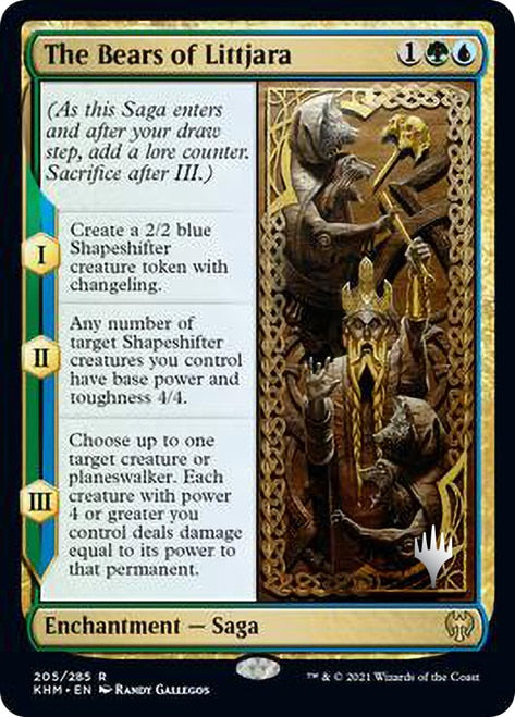 The Bears of Littjara (Promo Pack) [Kaldheim Promo Pack]