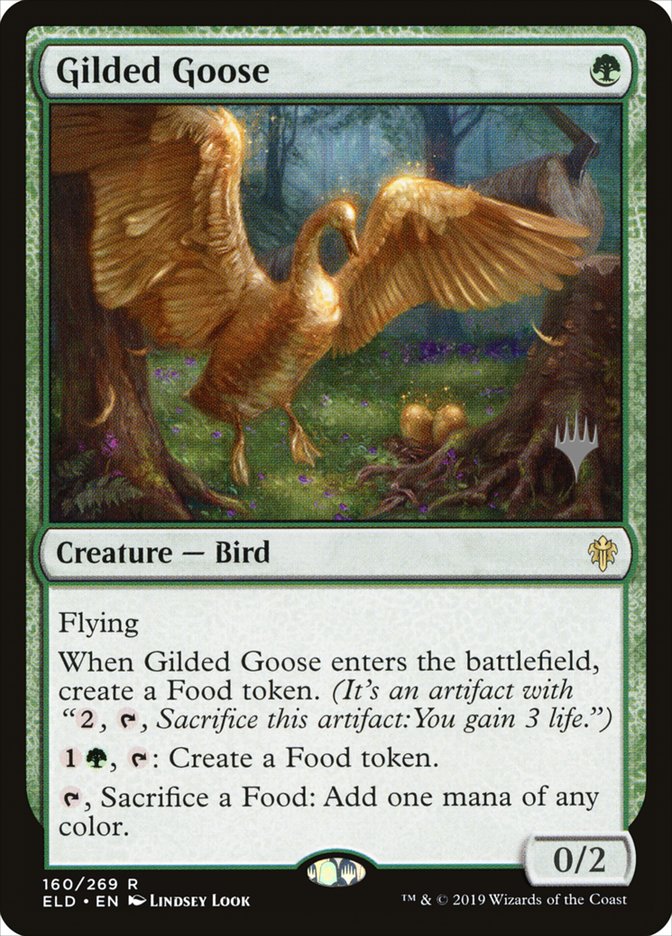 Gilded Goose (Promo Pack) [Throne of Eldraine Promo Pack]