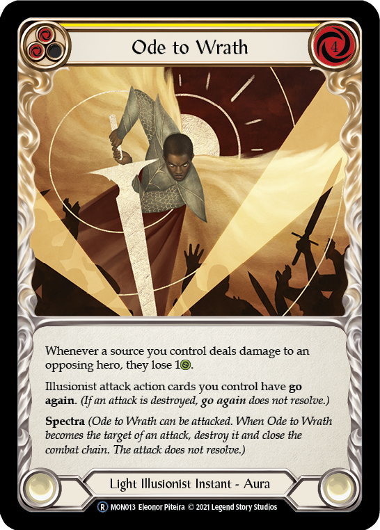 Ode to Wrath [U-MON013] (Monarch Unlimited) Unlimited Normal