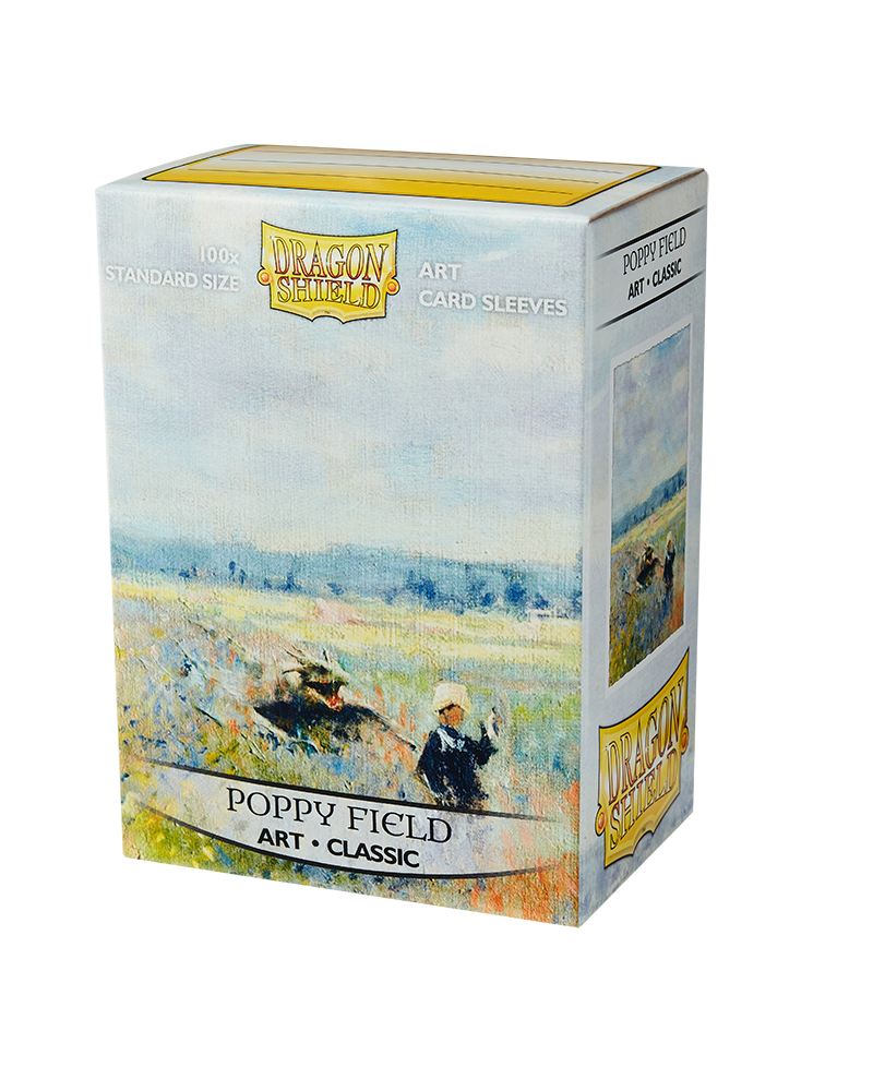 Dragon Shield: Standard 100ct Art Sleeves - Poppy Field (Classic)