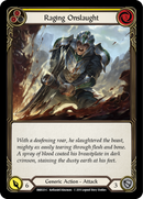 Raging Onslaught (Yellow) [RNR020-C] (Rhinar Hero Deck) 1st Edition Normal