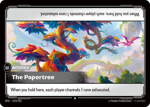 front of card The Papertree [Spiritforged] 219/221