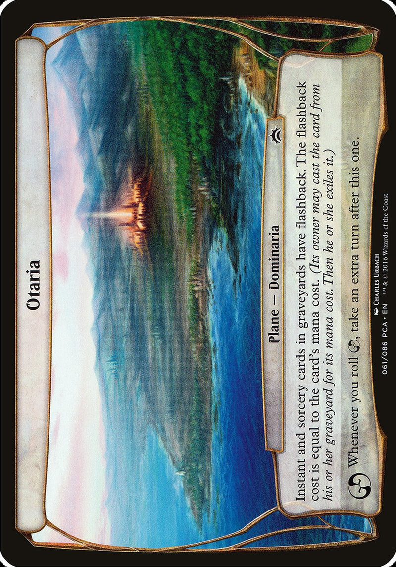 (Oversized Plane) Otaria [Planechase Anthology Planes]