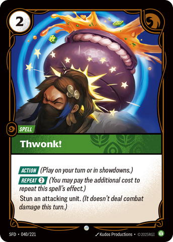front of card Thwonk! [Spiritforged] 040/221