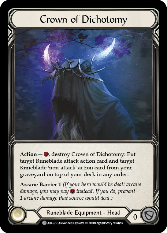 Crown of Dichotomy [U-ARC079] (Arcane Rising Unlimited) Unlimited Normal