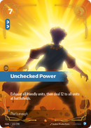 front of card Unchecked Power [Origins]