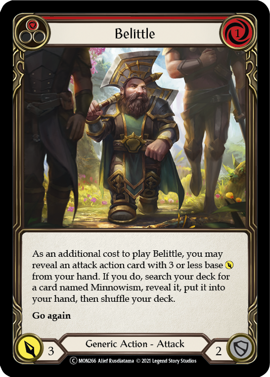 Belittle (Red) [U-MON266] (Monarch Unlimited) Unlimited Normal