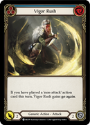 Vigor Rush (Blue) [U-ARC199] (Arcane Rising Unlimited) Unlimited Rainbow Foil