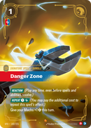 front of card Danger Zone [Spiritforged] 182/221
