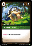 front of card Stalwart Poro [Origins]