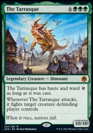 The Tarrasque (Promo Pack) [Dungeons & Dragons: Adventures in the Forgotten Realms Promo Pack]