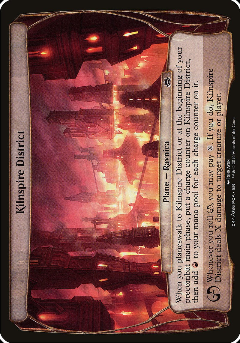 (Oversized Plane) Kilnspire District [Planechase Anthology Planes]