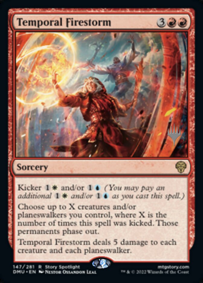 Temporal Firestorm (Promo Pack) [Dominaria United Promo Pack]