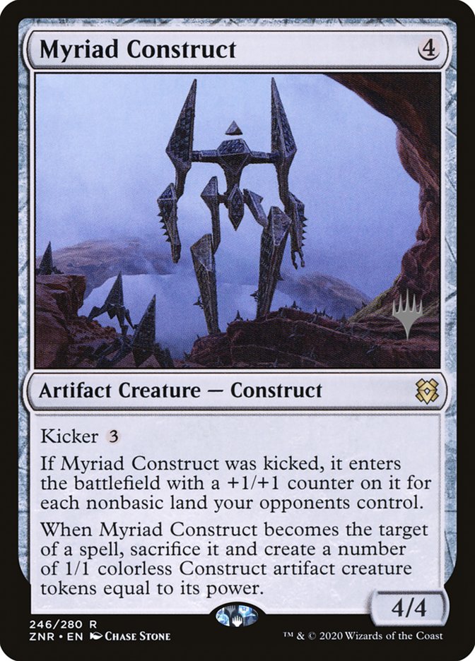 Myriad Construct (Promo Pack) [Zendikar Rising Promo Pack]