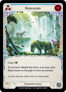 Rejuvenate (Blue) [U-ELE108] (Tales of Aria Unlimited) Unlimited Rainbow Foil