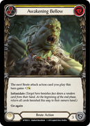 Awakening Bellow (Yellow) [WTR033-C] (Welcome to Rathe) Alpha Print Rainbow Foil