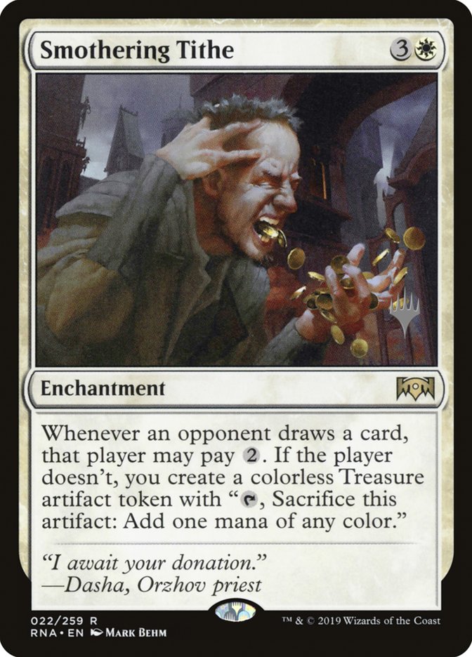 Smothering Tithe (Promo Pack) [Ravnica Allegiance Promo Pack]