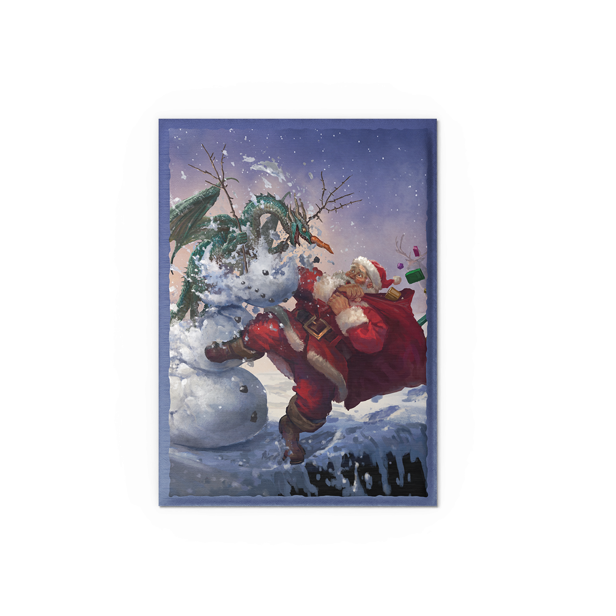 Dragon Shield: Standard 100ct Brushed Art Sleeves - Christmas 2025