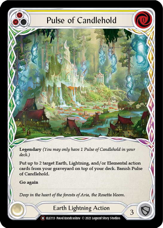Pulse of Candlehold [U-ELE113] (Tales of Aria Unlimited) Unlimited Rainbow Foil