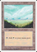 Plains (No Trees, Signature on Bottom Right) (1995 Reprint) [Rivals Quick Start Set]