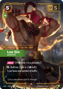 front of card Lee Sin, Ascetic [Origins]