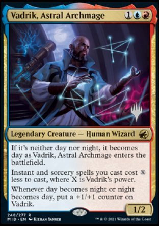 Vadrik, Astral Archmage (Promo Pack) [Innistrad: Midnight Hunt Promo Pack]