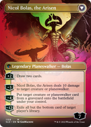 (Thick Stock Display Commander) Nicol Bolas, the Ravager // Nicol Bolas, the Arisen (Borderless) [Secret Lair: From Cute to Brute]