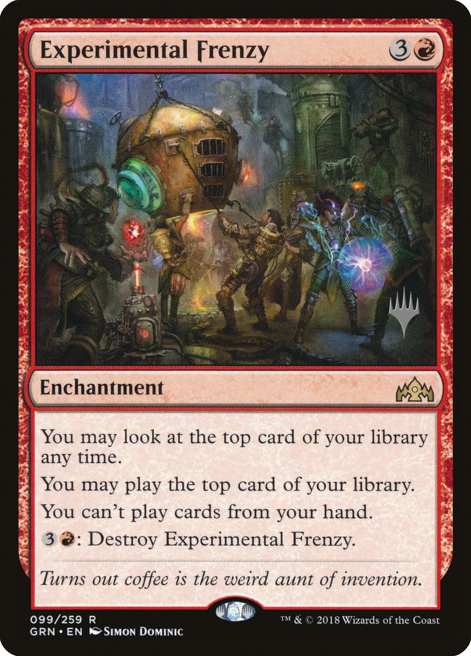 Experimental Frenzy (Promo Pack) [Guilds of Ravnica Promo Pack]