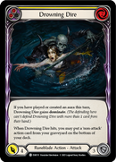 Drowning Dire (Yellow) [EVR111] (Everfest) 1st Edition Rainbow Foil