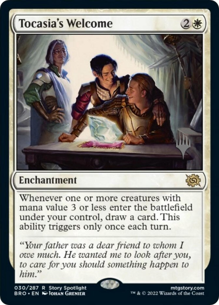 Tocasia's Welcome (Promo Pack) [The Brothers' War Promo Pack]