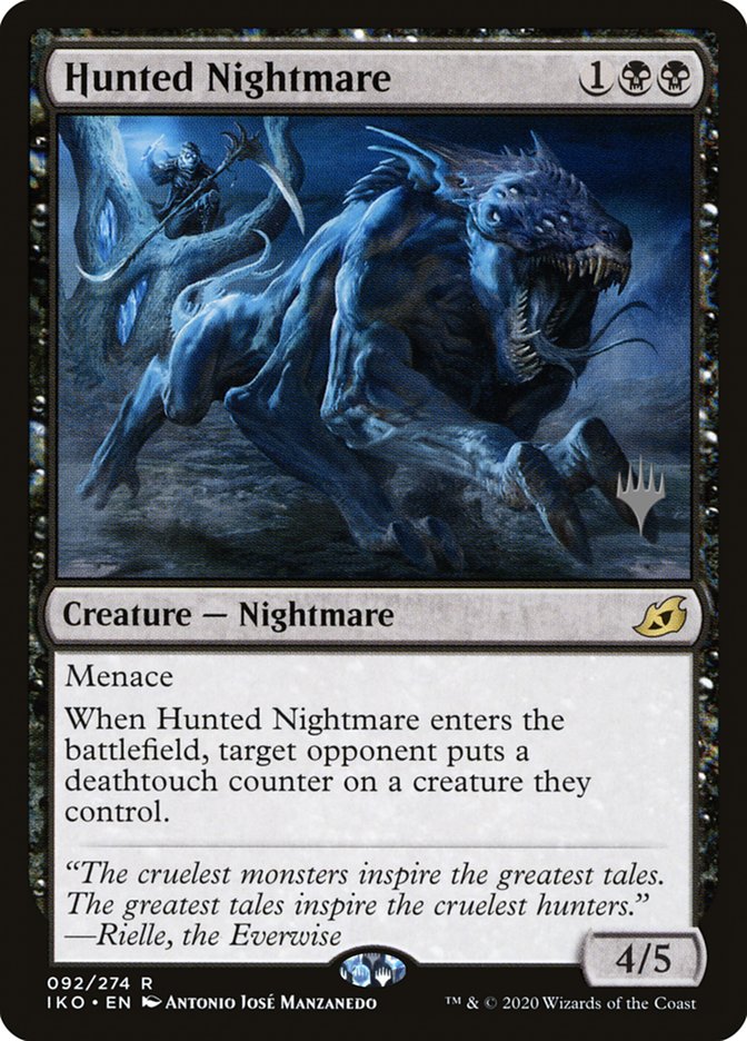 Hunted Nightmare (Promo Pack) [Ikoria: Lair of Behemoths Promo Pack]