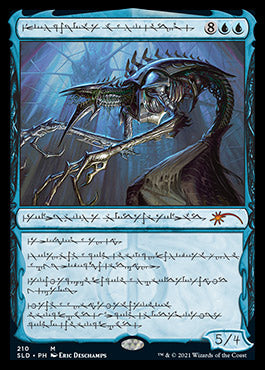 Jin-Gitaxias, Core Augur (210) (Phyrexian) [Secret Lair Drop Series]