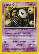 Unown (O) (69/75) [Neo Discovery Unlimited]