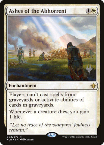 Ashes of the Abhorrent (Promo Pack) [Ixalan Promo Pack]