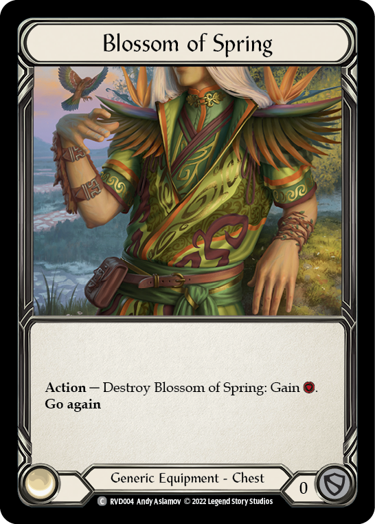 Blossom of Spring [RVD004] (Classic Battles: Rhinar vs Dorinthea) Rainbow Foil