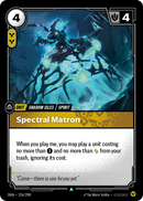 front of card Spectral Matron [Origins]