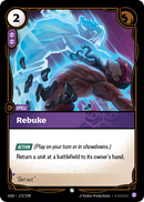 front of card Rebuke [Origins]