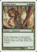(Oversized) Verdant Force (9th Edition) [Oversized Cards]
