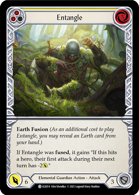Entangle (Yellow) [ELE014] (Tales of Aria) 1st Edition Rainbow Foil