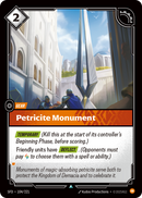 front of card Petricite Monument [Spiritforged] 104/221