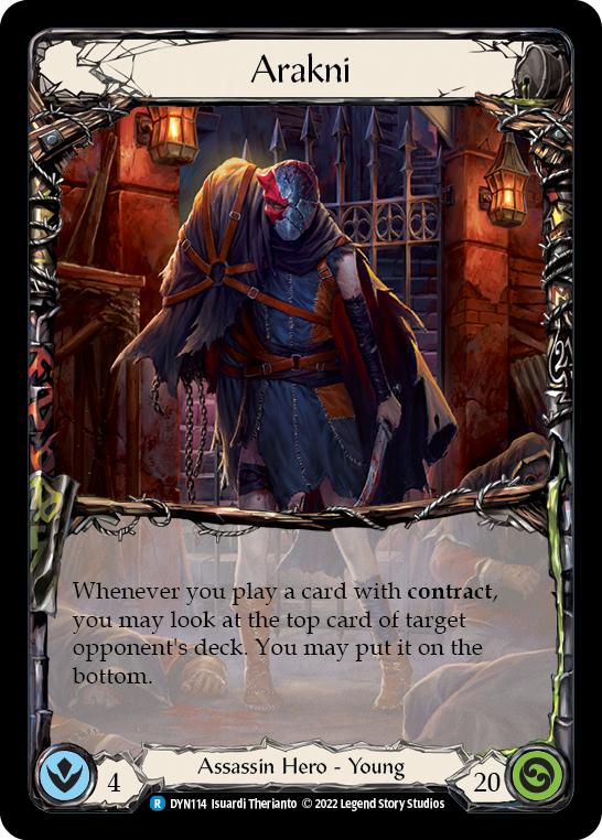 Arakni [DYN114] (Dynasty) Rainbow Foil