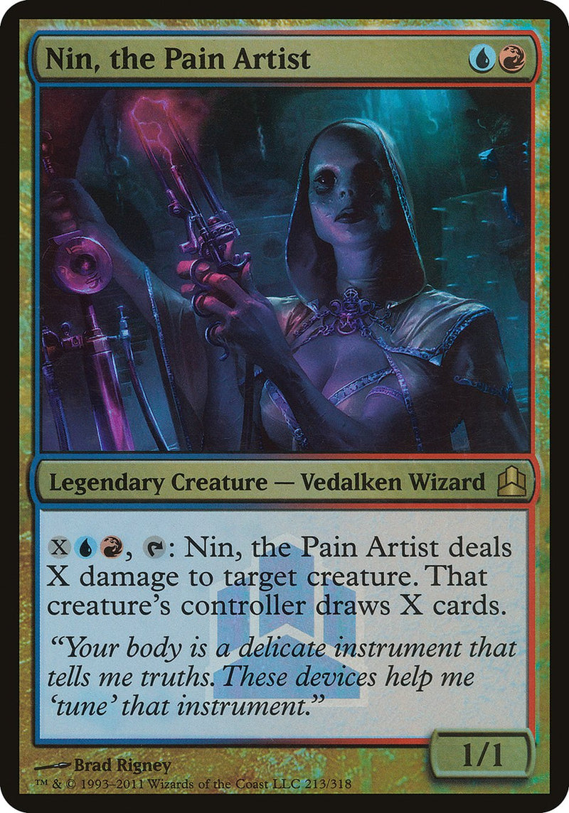 (Oversized) Nin, the Pain Artist (Launch) [Commander 2011 Oversized]