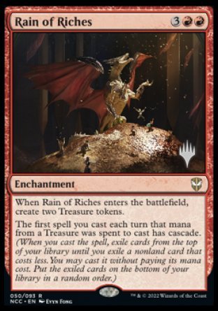 Rain of Riches (Promo Pack) [Streets of New Capenna Commander Promo Pack]