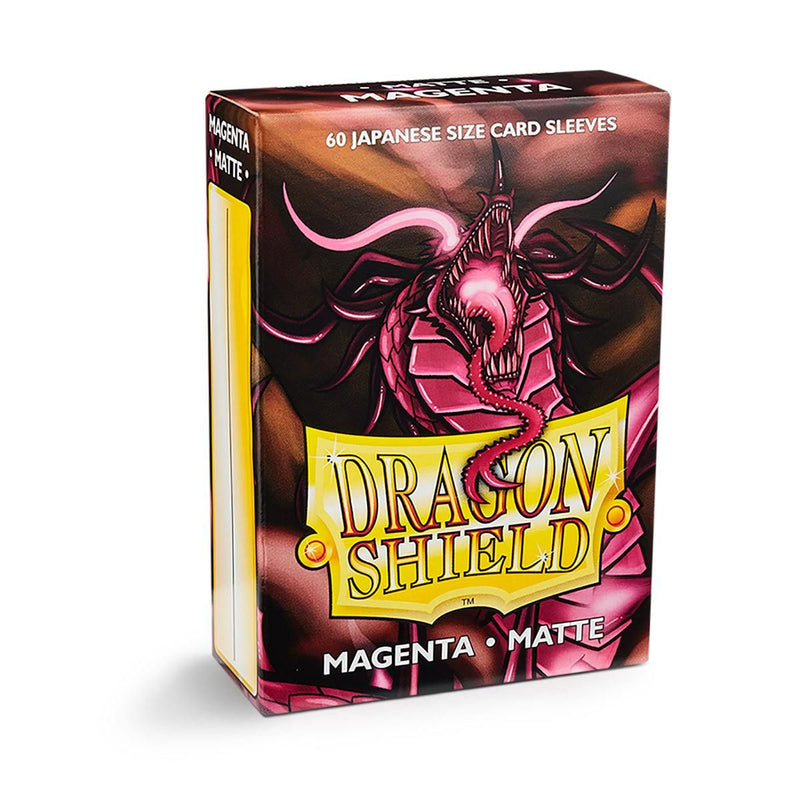 Dragon Shield: Japanese Size 60ct Sleeves - Magenta (Matte)