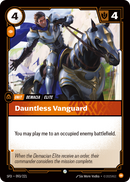 front of card Dauntless Vanguard [Spiritforged] 093/221