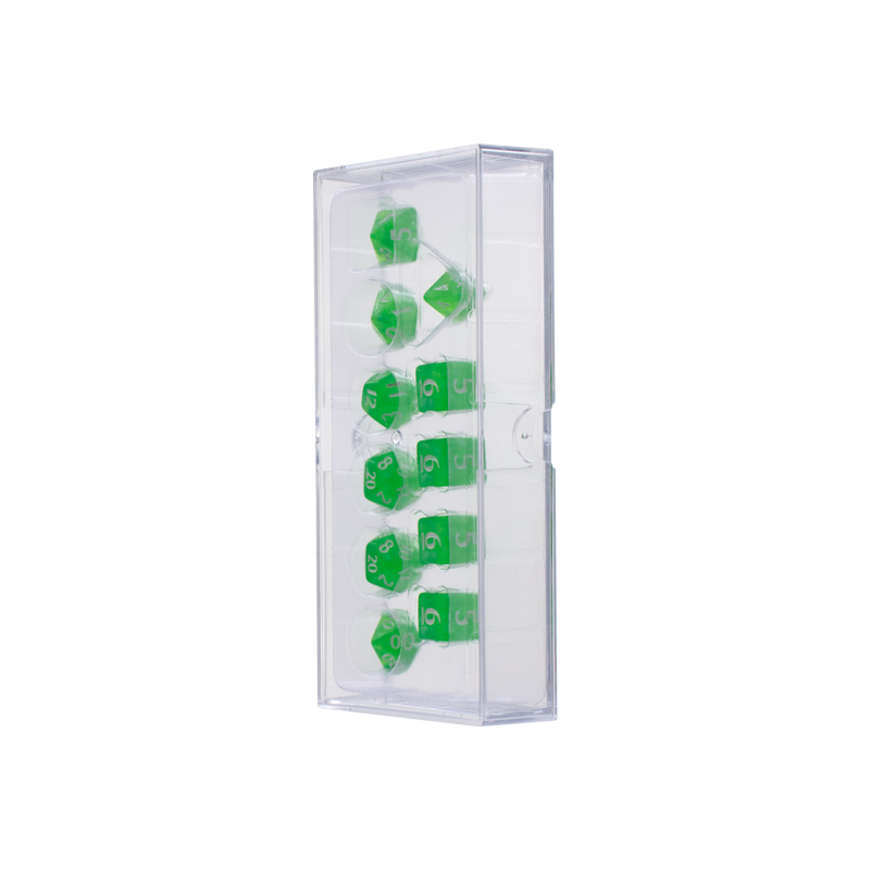 Ultra PRO: 11-Dice Set - Eclipse (Lime Green)